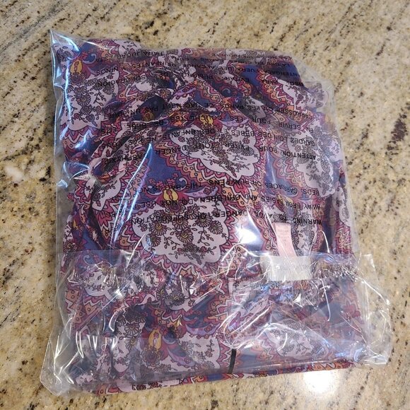 Band Of Gypsies Women's L Floral Print Mini Dress Wine Fairy Whimsy Goth Boho - Picture 12 of 13